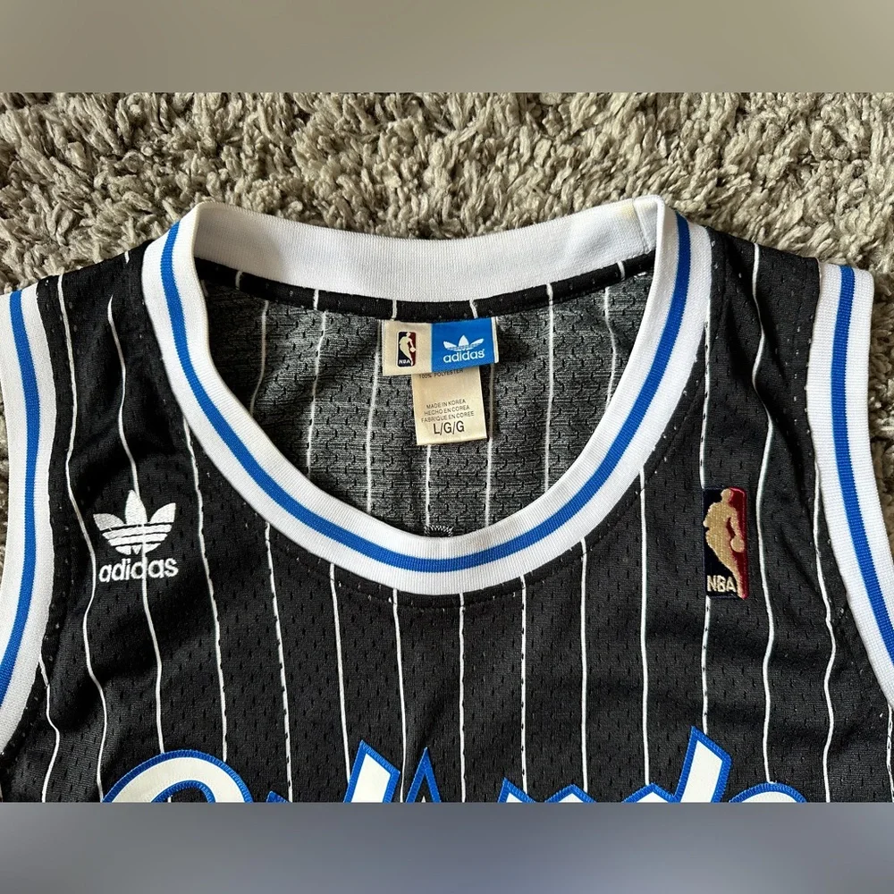 Adidas Orlando Magic pinstripe Dwight Howard jersey
